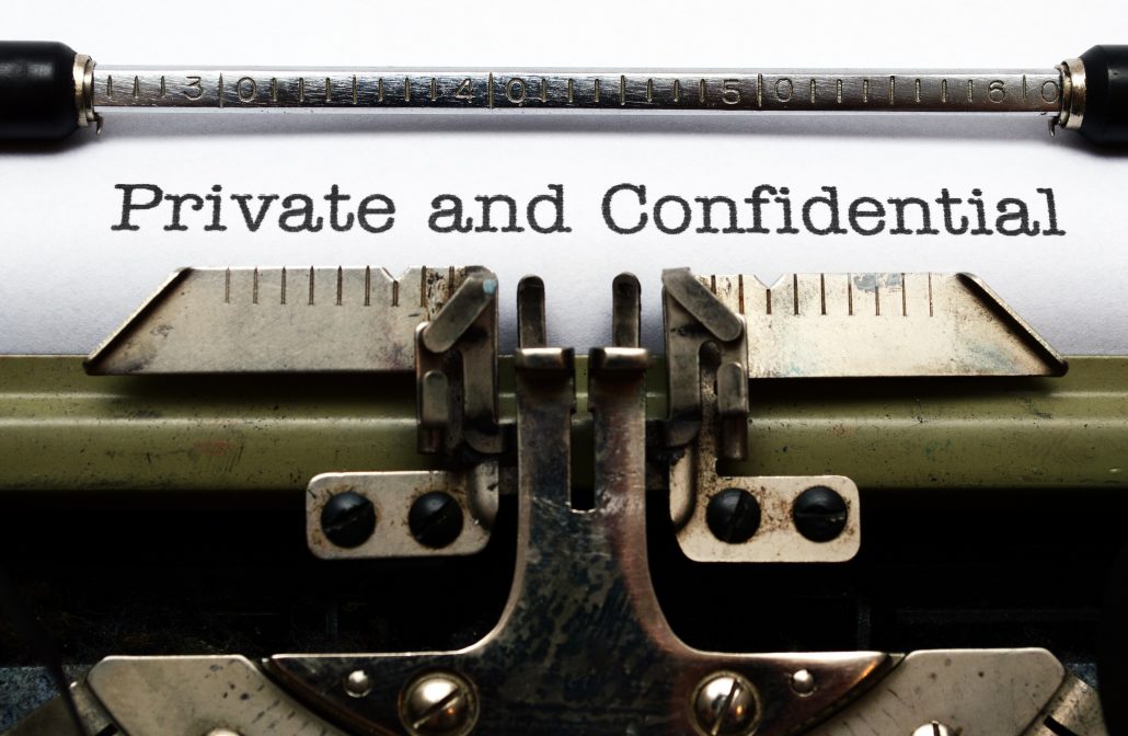 PRIVATE + CONFIDENTIAL